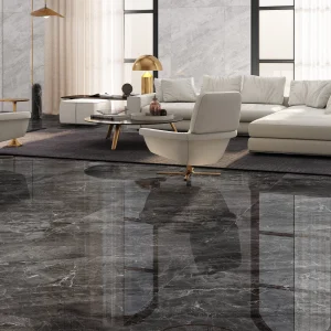 سرامیک طرح ساردونیکس 120x60 پولیش مشکی کاشی و سرامیک پارس