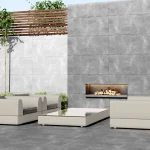 سرامیک ستین خاکستری تیره ۱۲۰x۶۰ پارس طرح پتینه