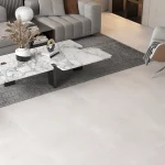 سرامیک پرسلان طرح ستین سفید 100x100 مات